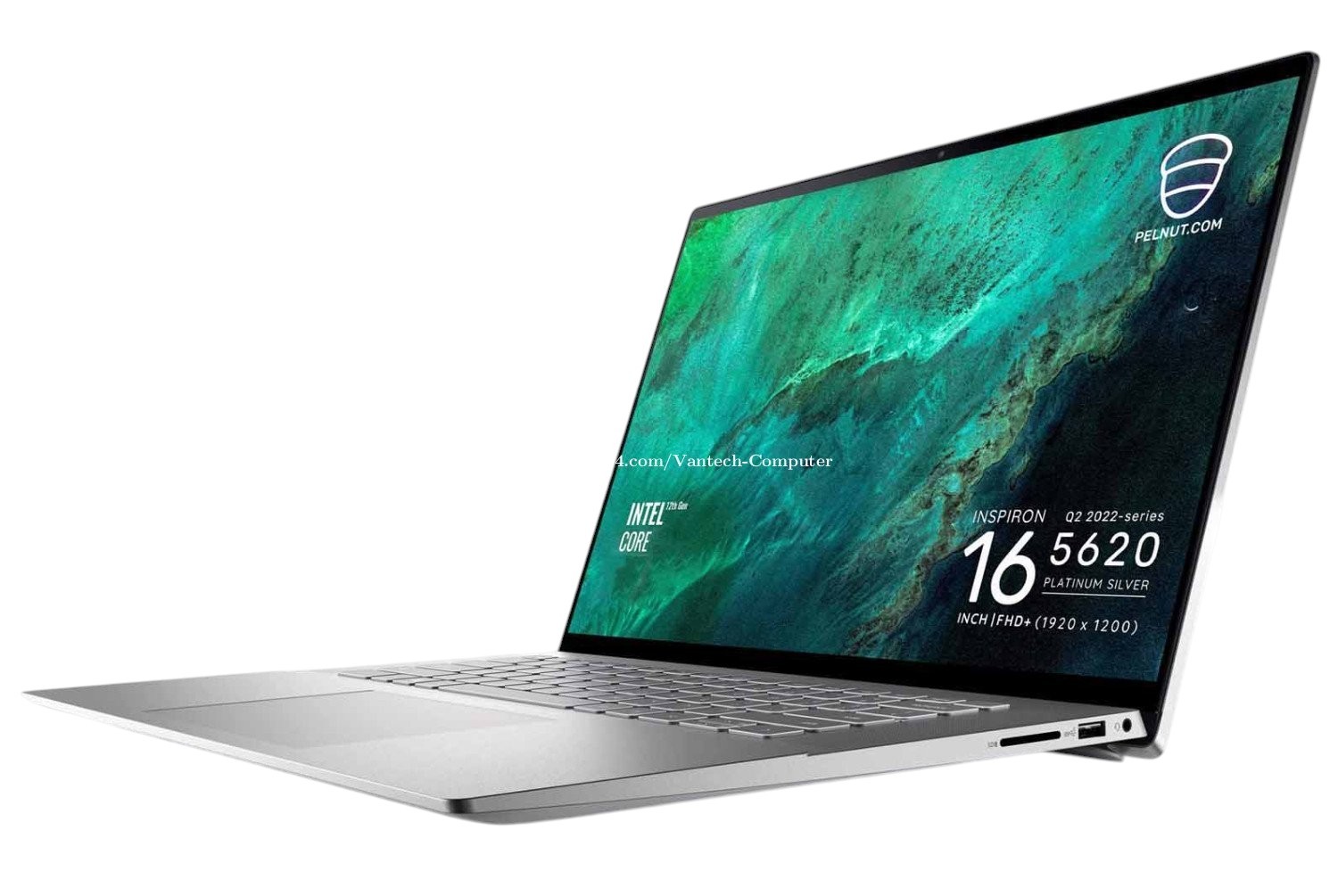 PC portable Dell Inspiron 16-5620 (Intel Core i5 / 16 Go / 512 Go) - 16.0". Carte graphique dédiée pour tous vos travaux de video et d'infographie